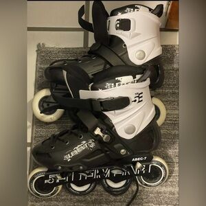 Element Black and White Inline Skates